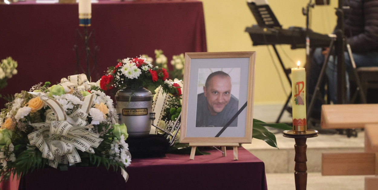 Ostatnie pożegnanie Jana Falkowskiego w Raszówce