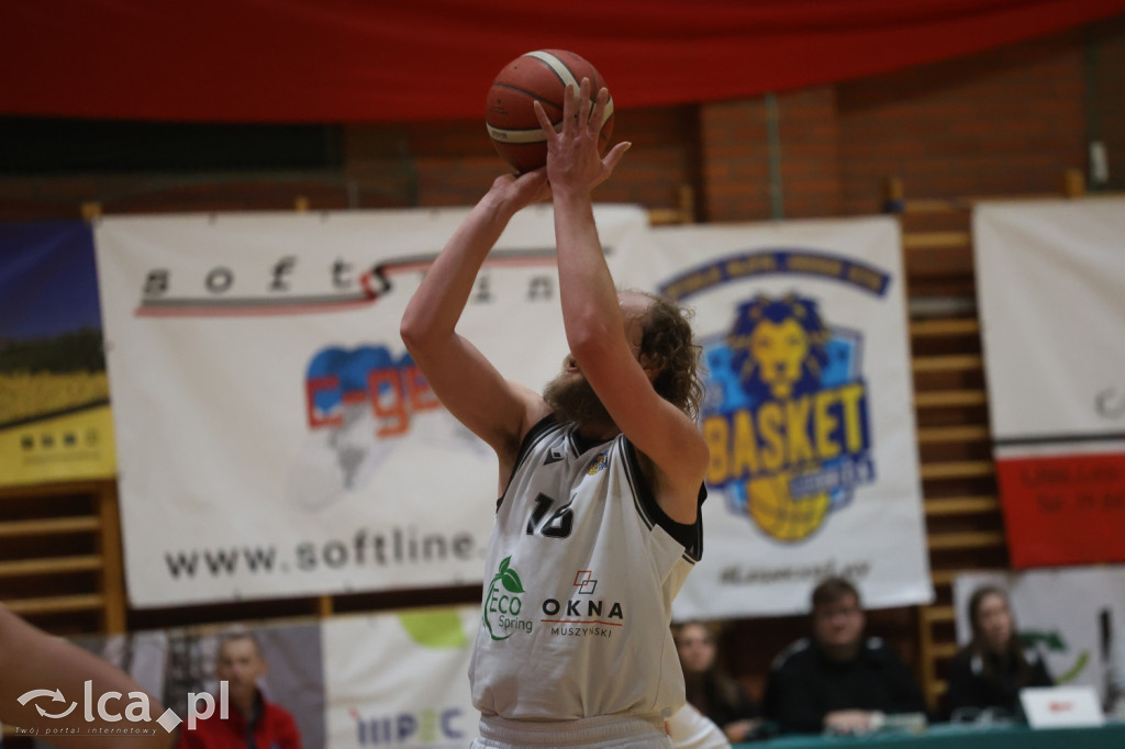 Basket Legnica z wygraną na start drugiego etapu