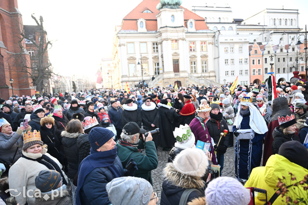 Tłumy wiernych na Orszaku Trzech Króli