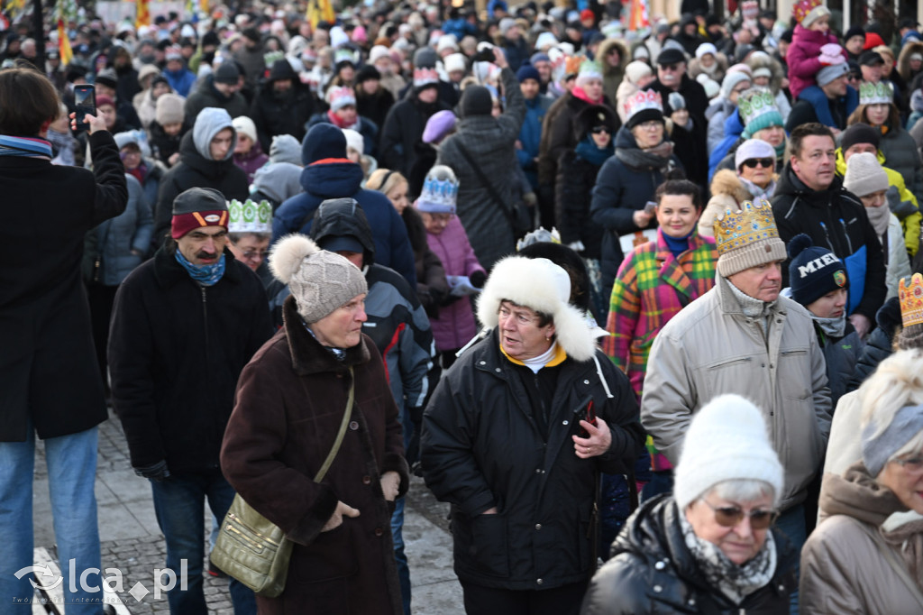 Tłumy wiernych na Orszaku Trzech Króli