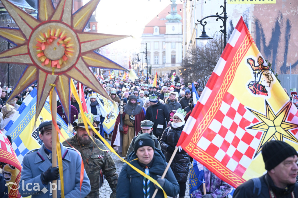 Tłumy wiernych na Orszaku Trzech Króli