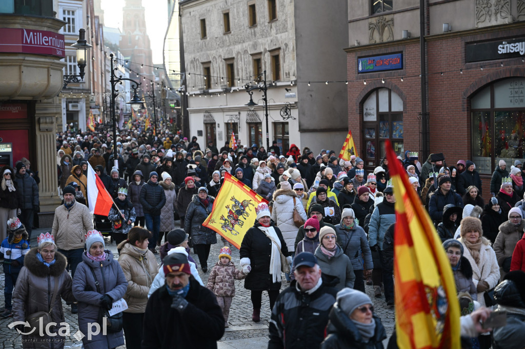 Tłumy wiernych na Orszaku Trzech Króli
