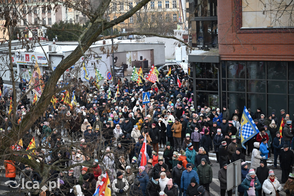 Tłumy wiernych na Orszaku Trzech Króli