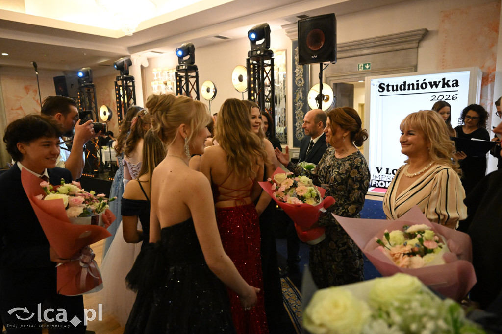 Maturzyści „Heweliusza” na studniówce