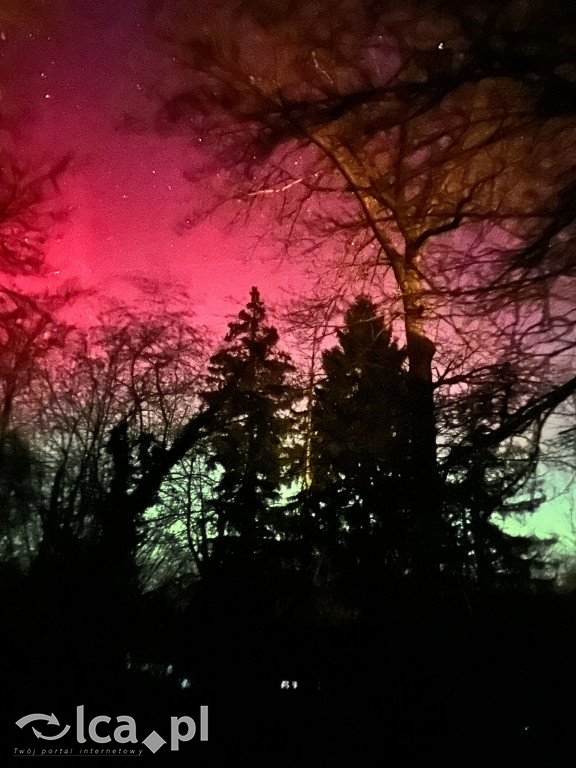 Zorza polarna w naszym regionie