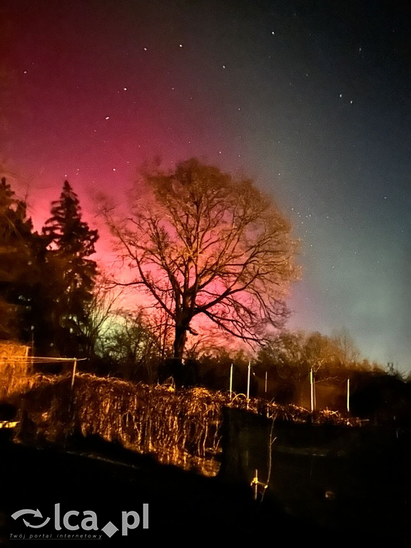 Zorza polarna w naszym regionie