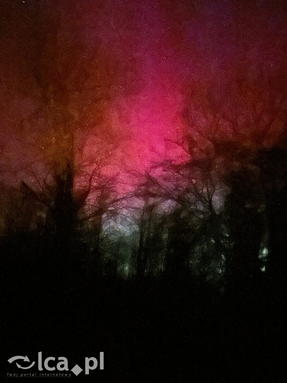 Zorza polarna w naszym regionie