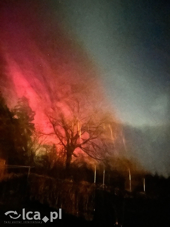 Zorza polarna w naszym regionie