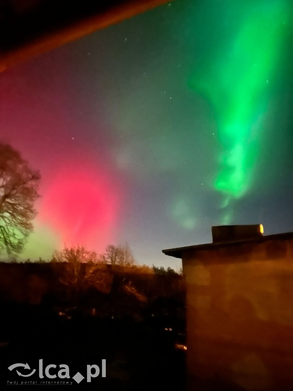 Zorza polarna w naszym regionie