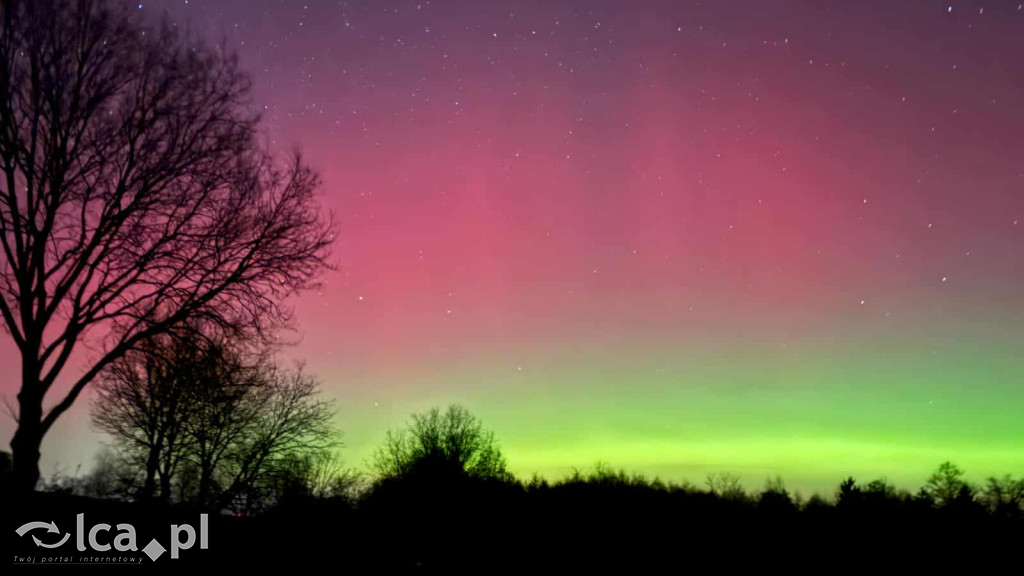 Zorza polarna w naszym regionie