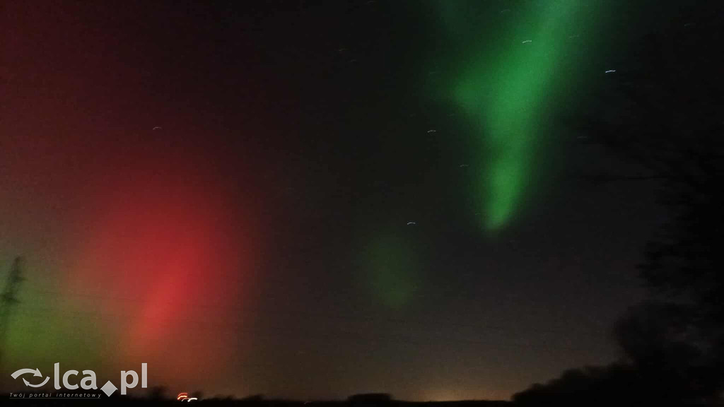Zorza polarna w naszym regionie