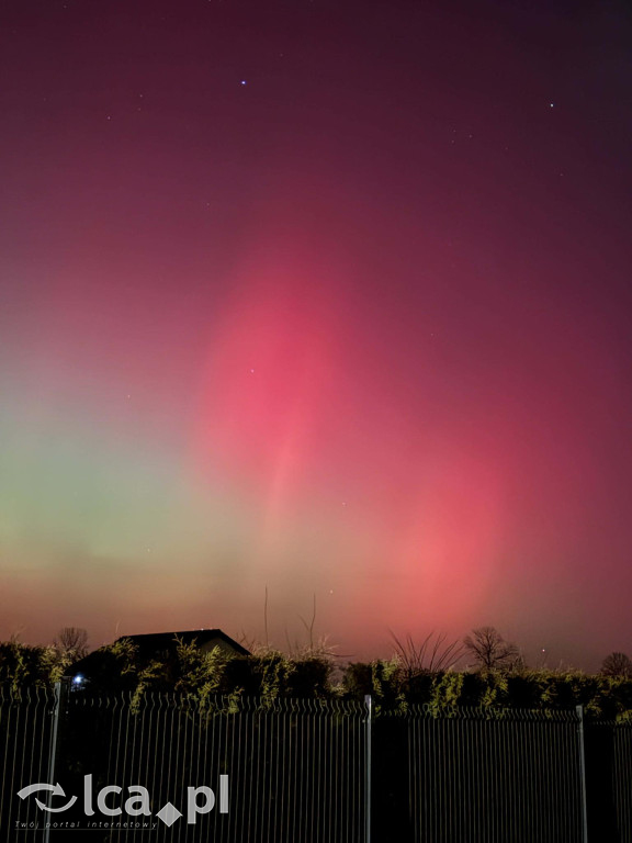 Zorza polarna w naszym regionie