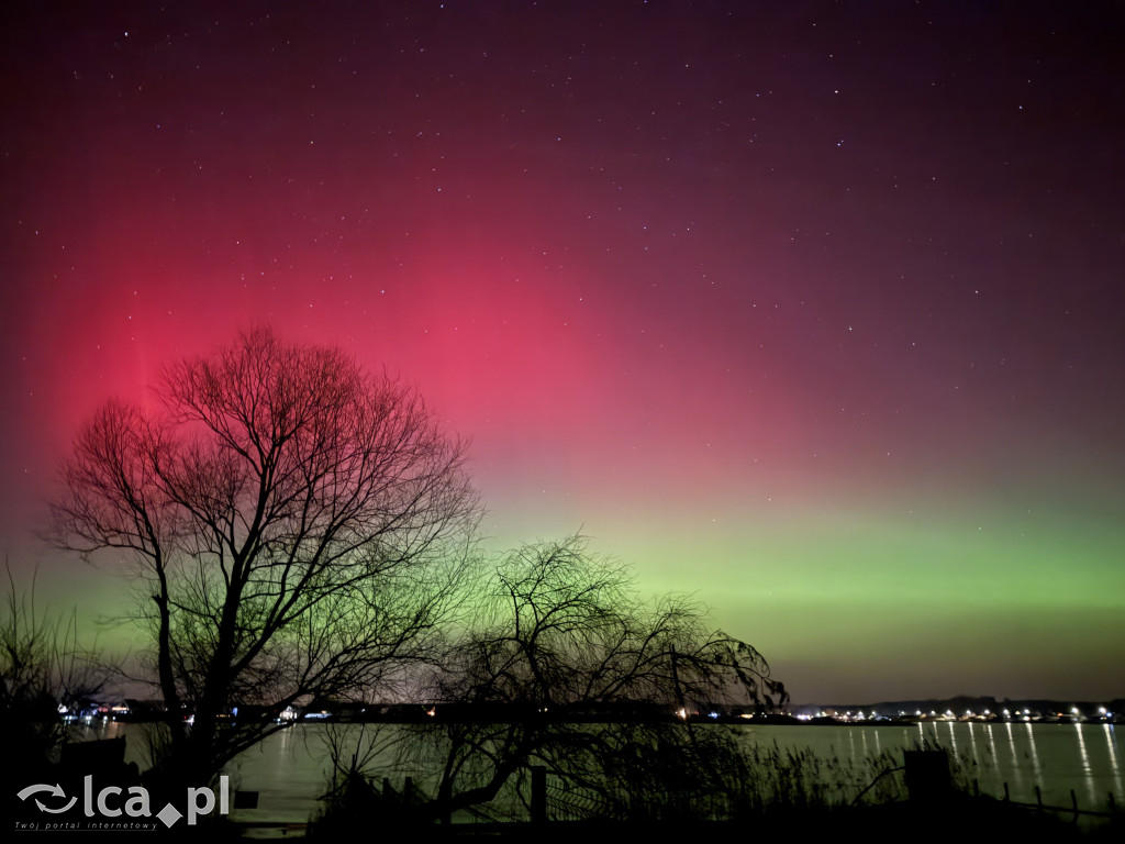 Zorza polarna w naszym regionie