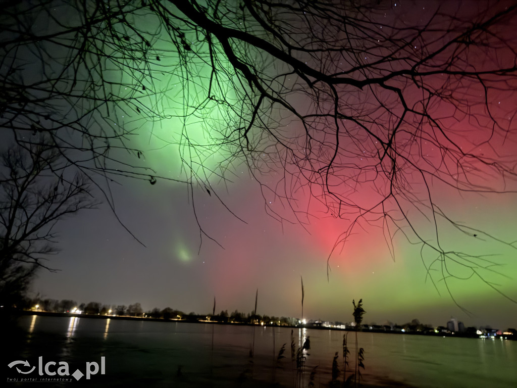 Zorza polarna w naszym regionie