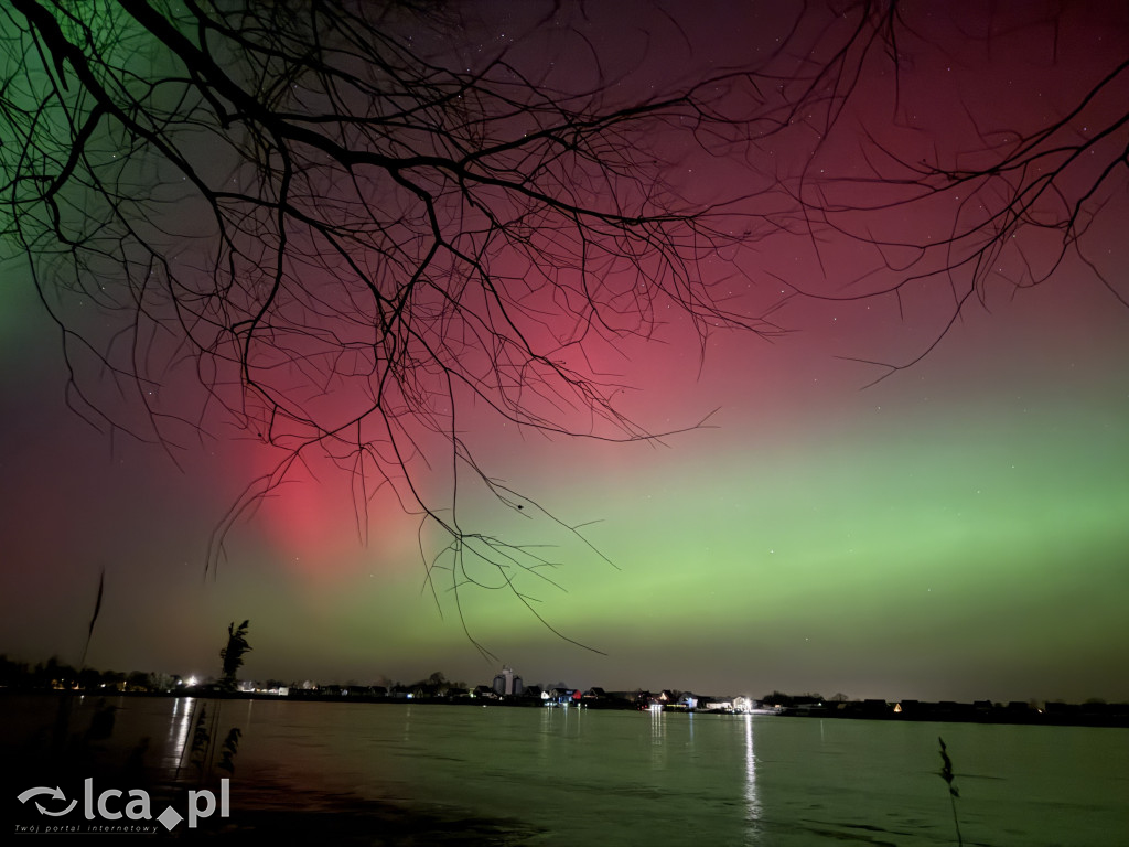 Zorza polarna w naszym regionie