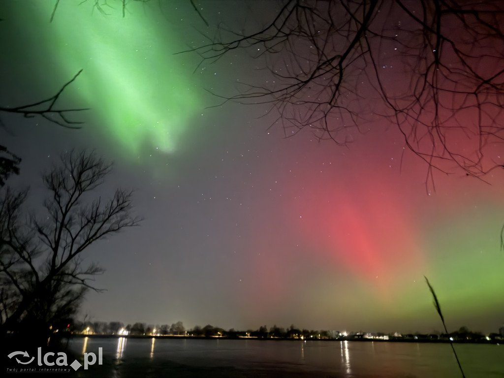 Zorza polarna w naszym regionie