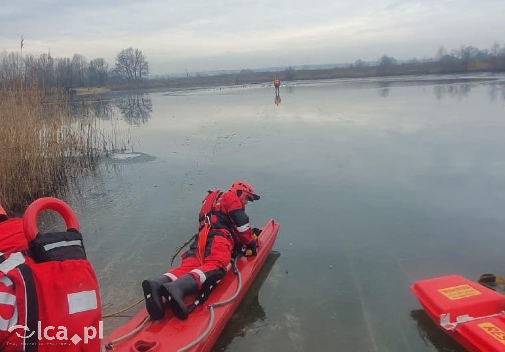 Ćwiczenia ratownictwa lodowego w Kunicach​