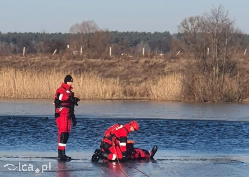 Ćwiczenia ratownictwa lodowego w Kunicach​