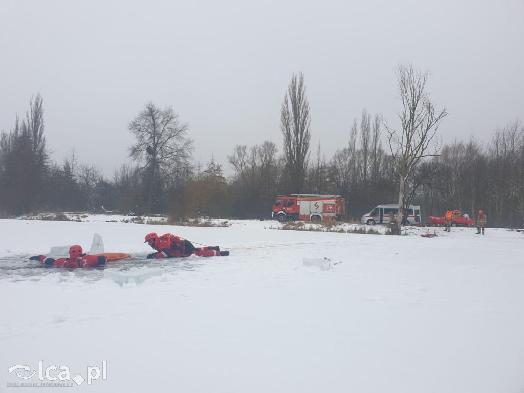 Ćwiczenia ratownictwa lodowego w Kunicach​