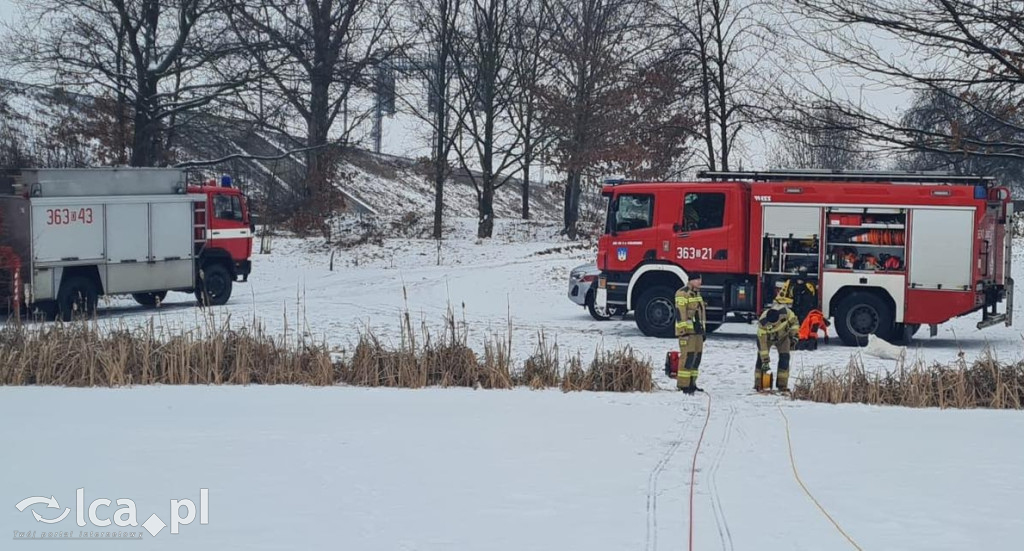 Ćwiczenia ratownictwa lodowego w Kunicach​