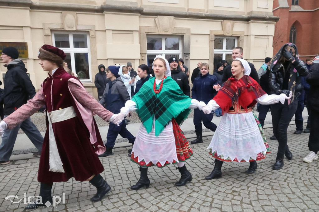 Maturzyści zatańczyli Poloneza Witelona