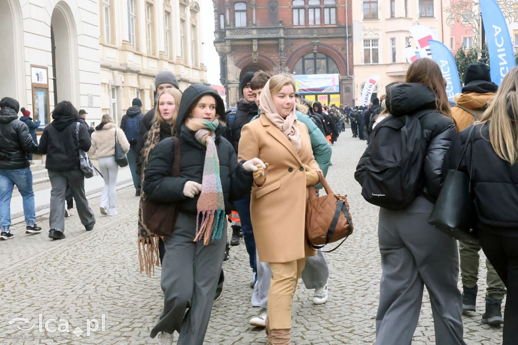 Maturzyści zatańczyli Poloneza Witelona