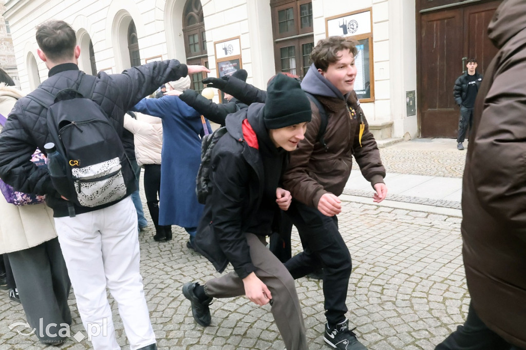 Maturzyści zatańczyli Poloneza Witelona