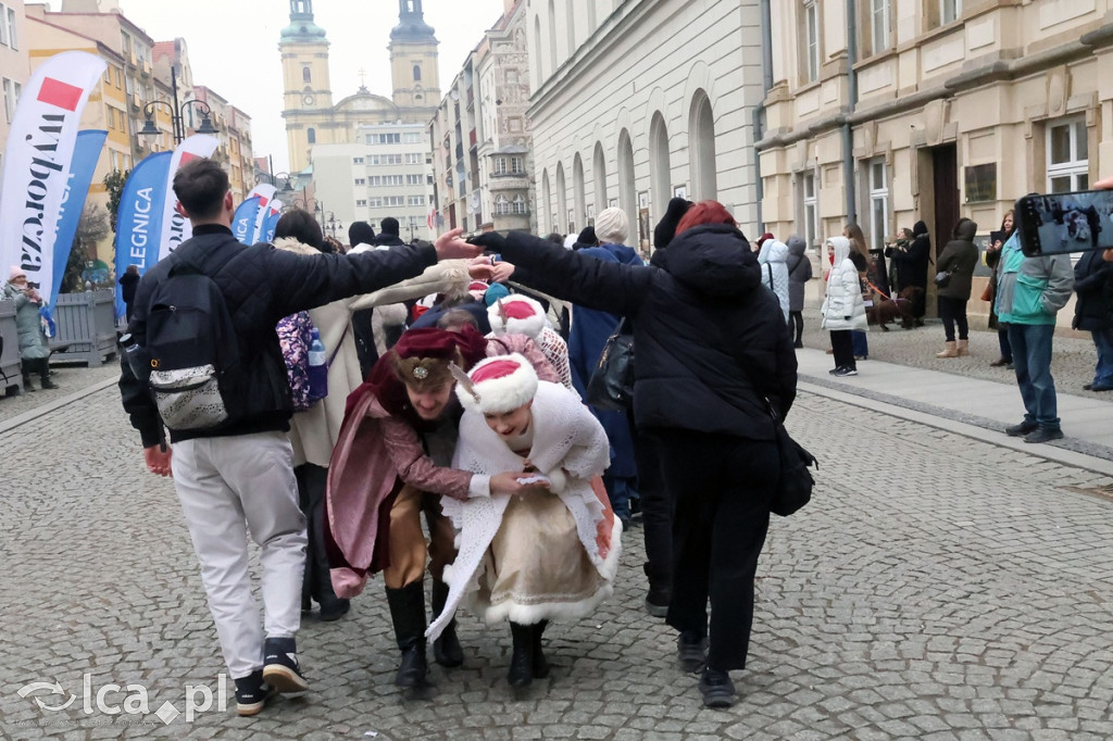 Maturzyści zatańczyli Poloneza Witelona