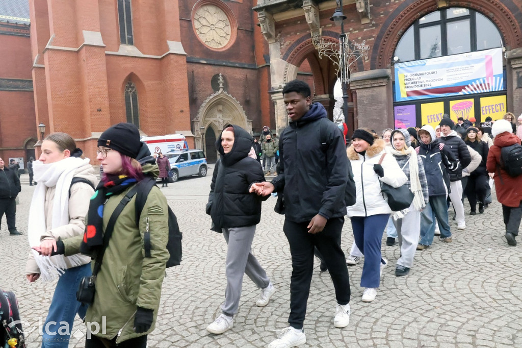 Maturzyści zatańczyli Poloneza Witelona