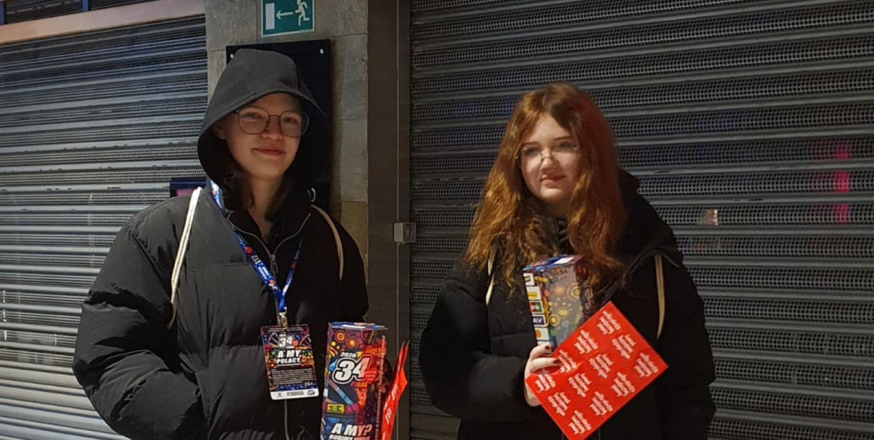 Pierwsi wolontariusze wyszli na ulice miasta