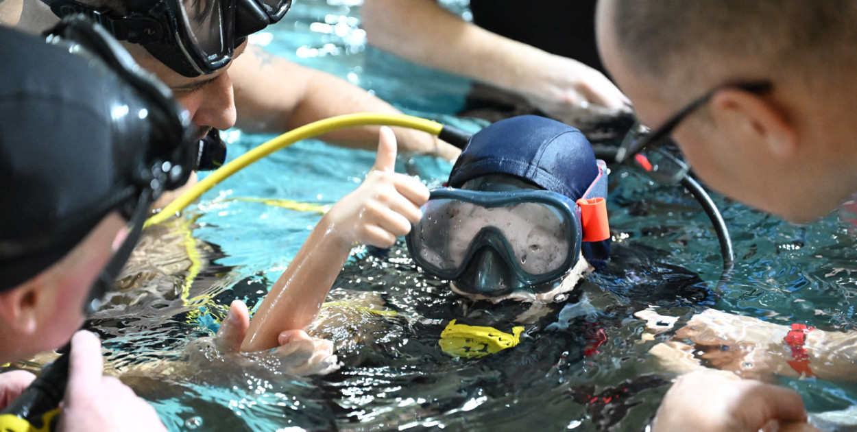 Na „Delfinku” uczyli ratowania życia