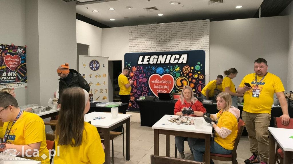 WOŚP w Legnicy gra pełną parą