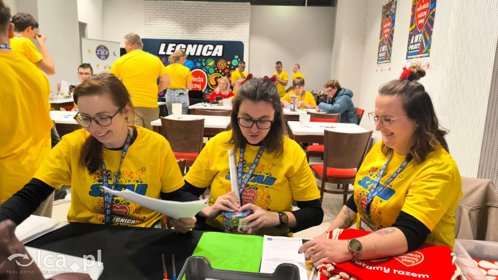 WOŚP w Legnicy gra pełną parą