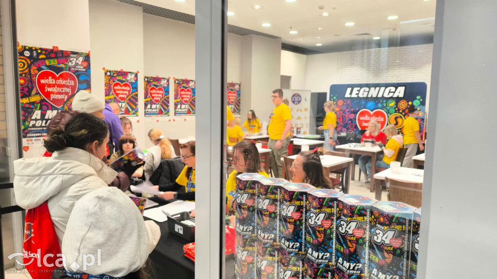 WOŚP w Legnicy gra pełną parą