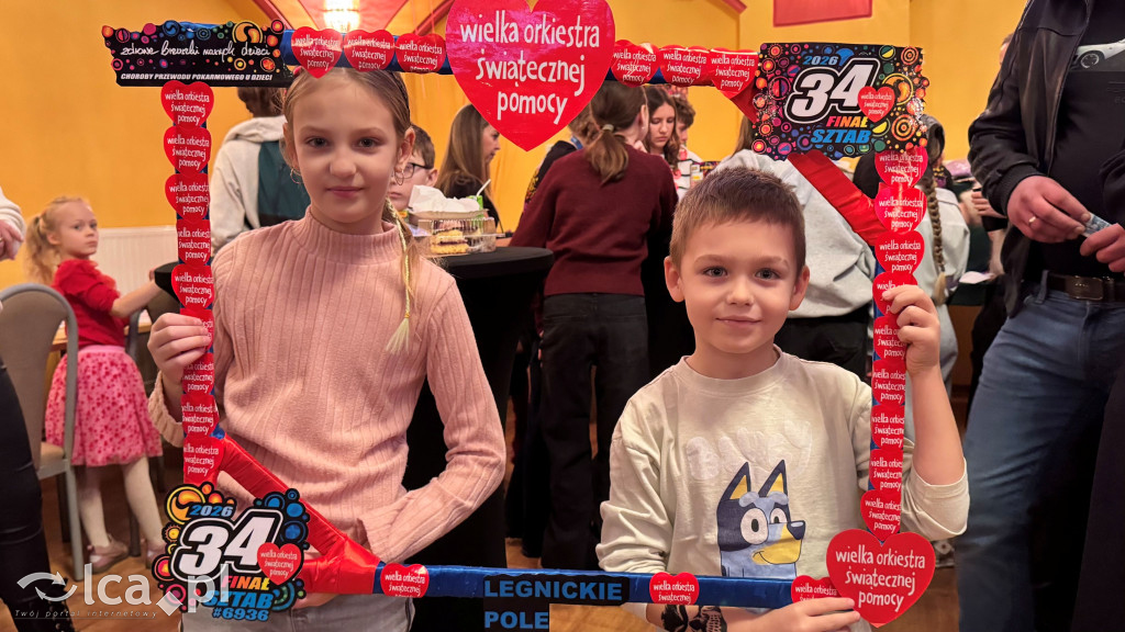 Tak przebiegał finał WOŚP 2025 w Legnickim Polu