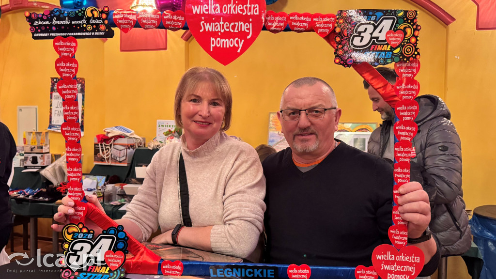 Tak przebiegał finał WOŚP 2025 w Legnickim Polu