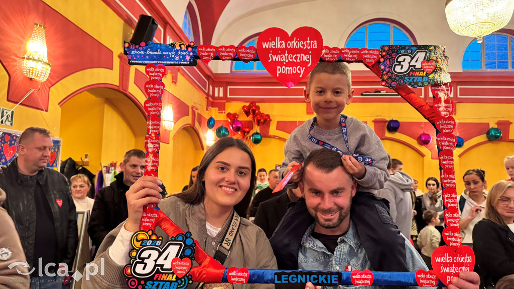 Tak przebiegał finał WOŚP 2025 w Legnickim Polu
