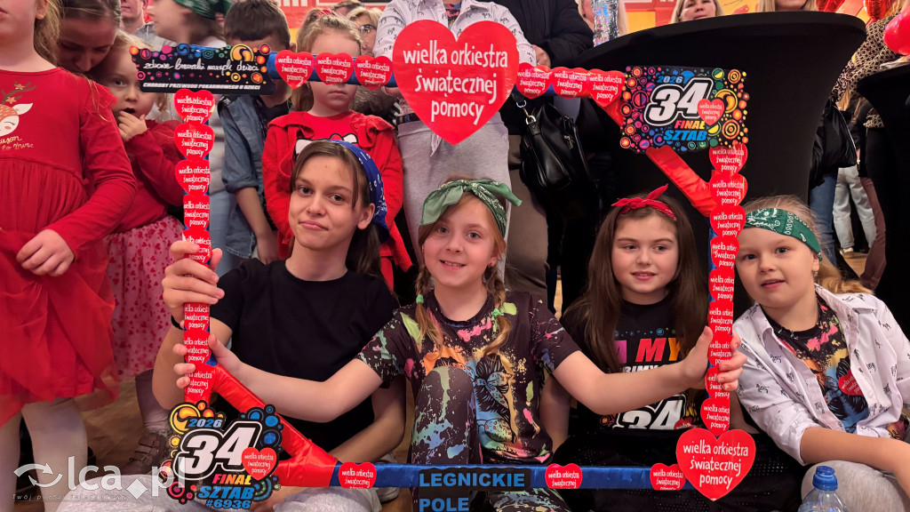 Tak przebiegał finał WOŚP 2025 w Legnickim Polu