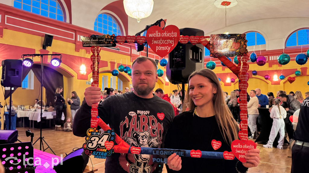 Tak przebiegał finał WOŚP 2025 w Legnickim Polu