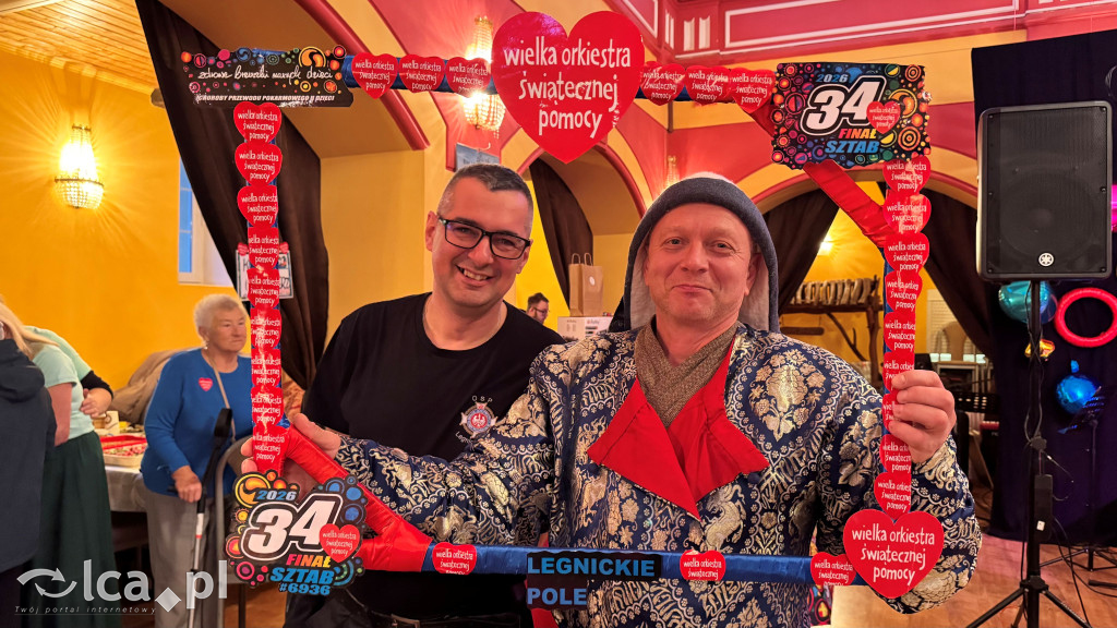 Tak przebiegał finał WOŚP 2025 w Legnickim Polu