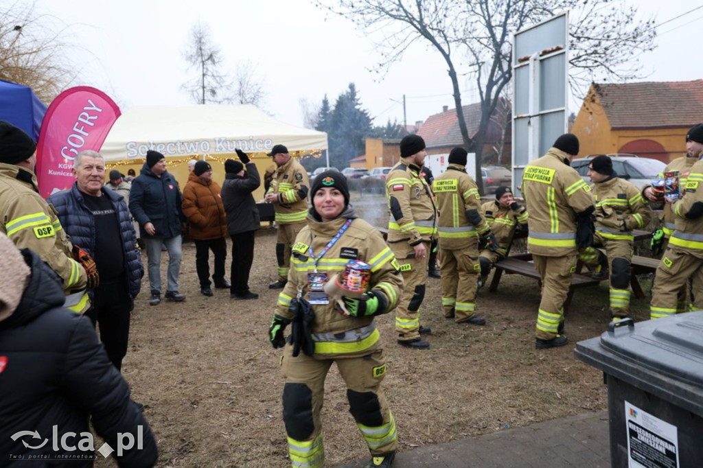 WOŚP  w Kunicach zagrała głośno i z fasonem