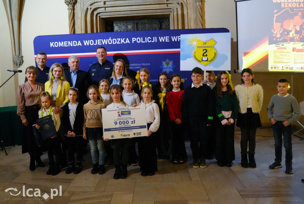 „Odblaskowa Szkoła”. Prochowice w czołówce