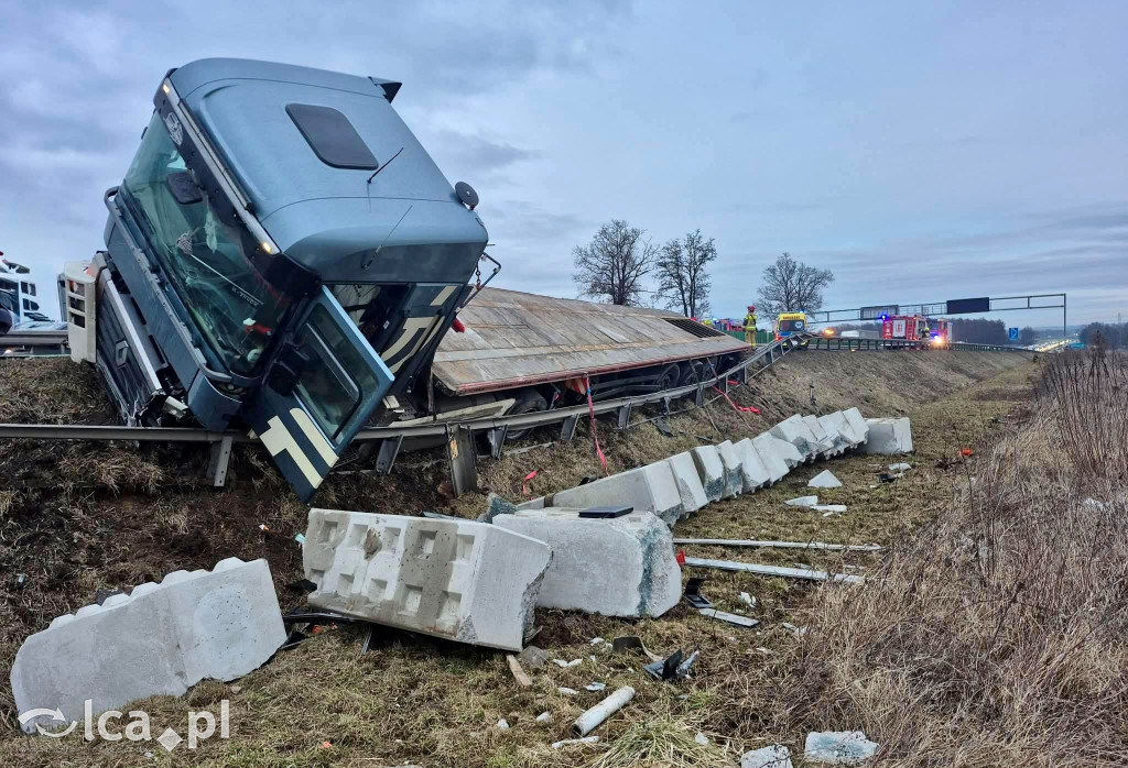 Śmiertelny wypadek na autostradzie