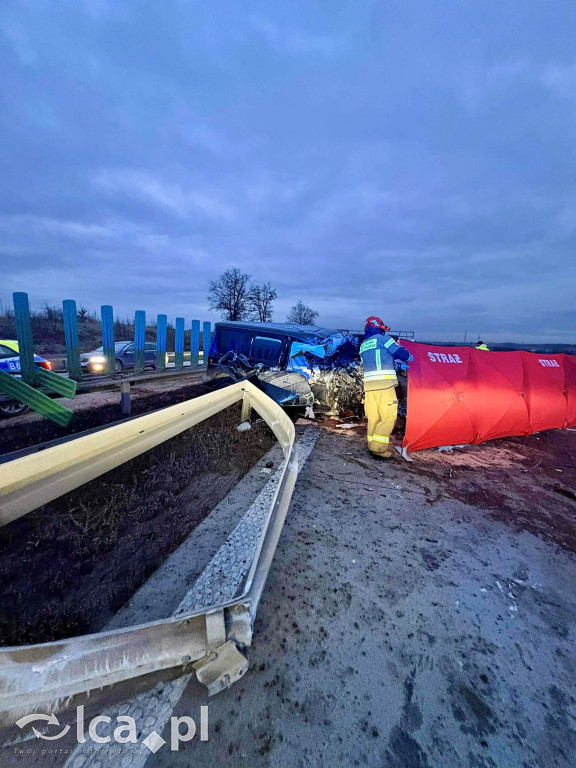 Śmiertelny wypadek na autostradzie
