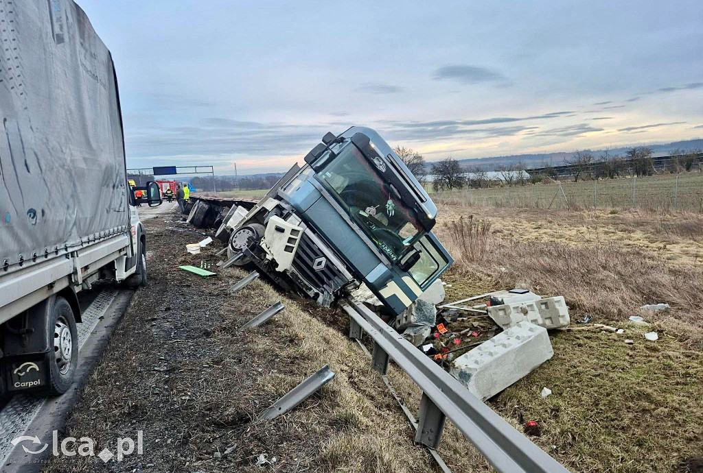Śmiertelny wypadek na autostradzie
