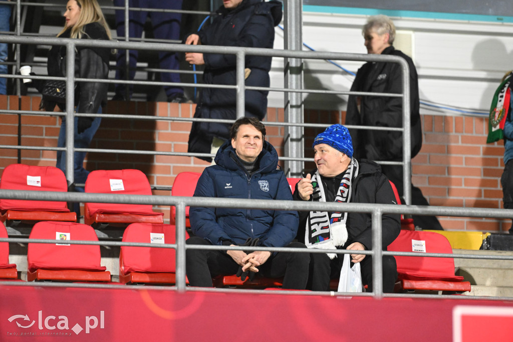 Kibice na meczu Miedź Legnica - Śląsk Wrocław