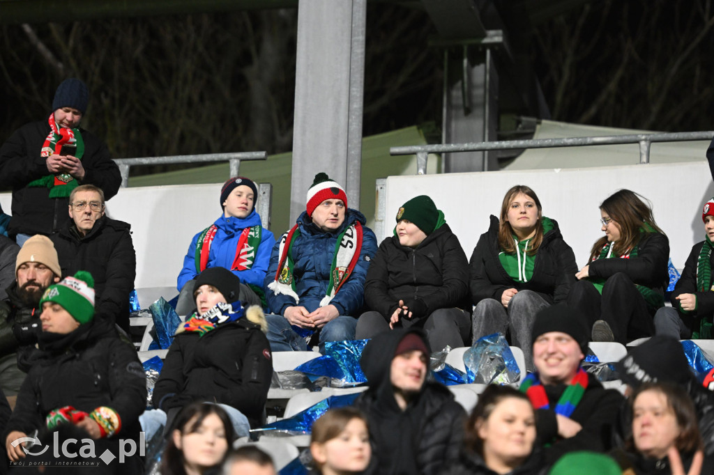 Kibice na meczu Miedź Legnica - Śląsk Wrocław
