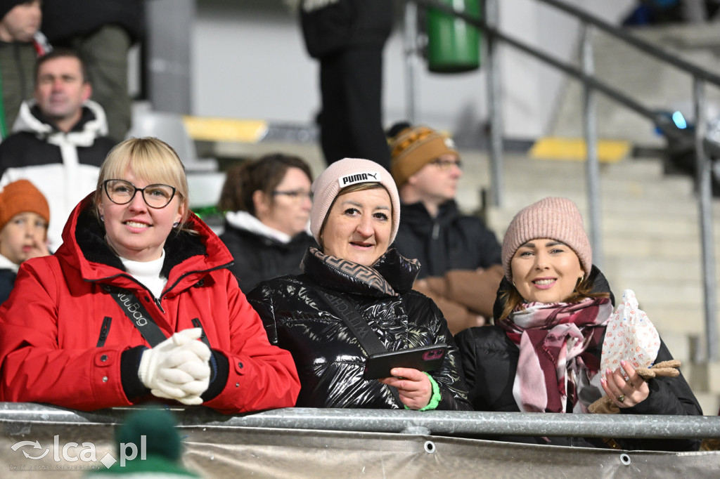 Kibice na meczu Miedź Legnica - Śląsk Wrocław