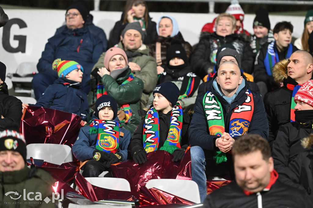 Kibice na meczu Miedź Legnica - Śląsk Wrocław