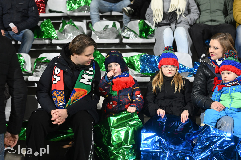 Kibice na meczu Miedź Legnica - Śląsk Wrocław